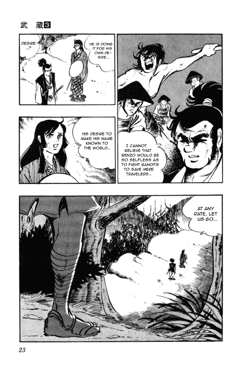Musashi (MOTOMIYA Hiroshi) Chapter 3.6 page 8 - Vol.3 Chapter 6: Den of Bandits