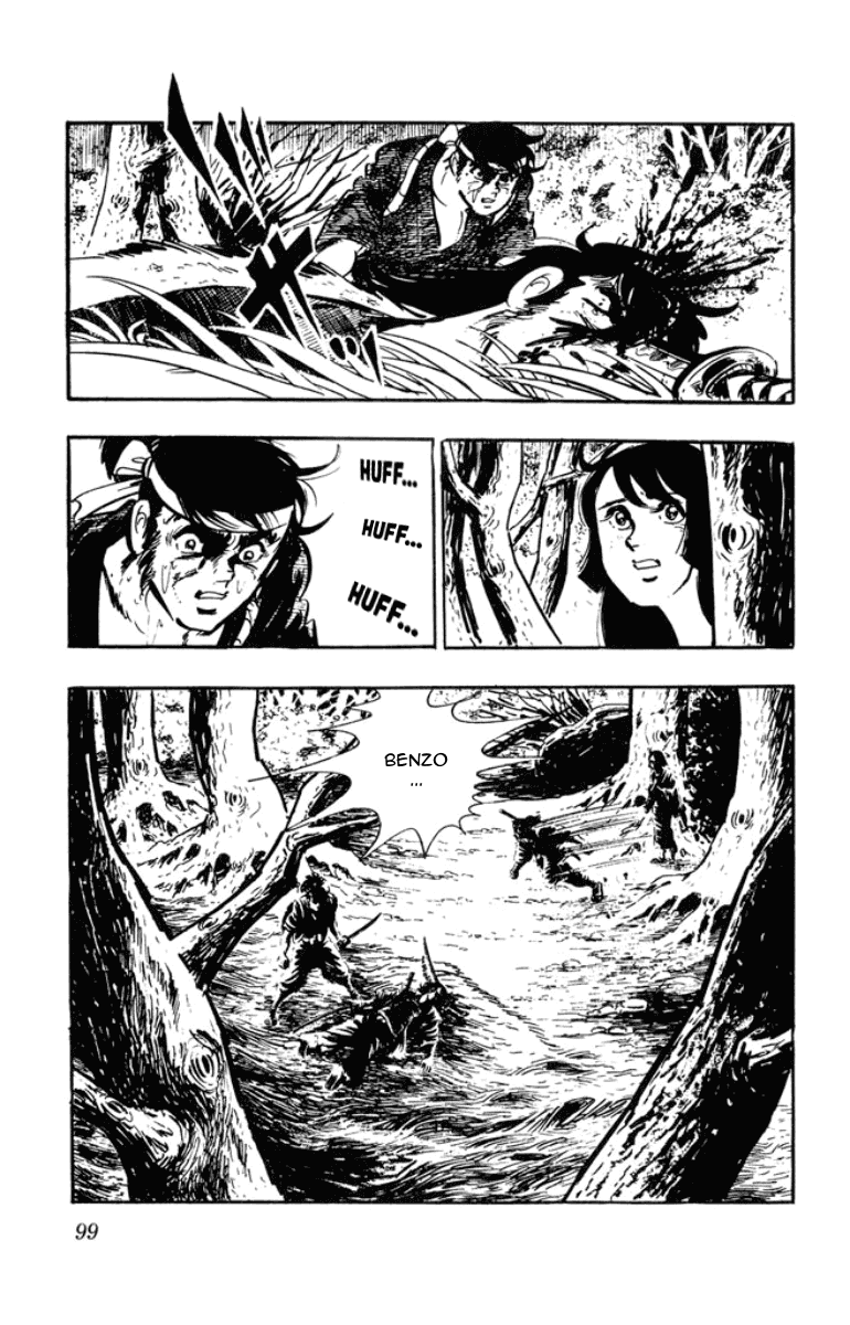 Musashi (MOTOMIYA Hiroshi) Chapter 3.7 page 18 - Vol.3 Chapter 7: Two-Sword Tactics