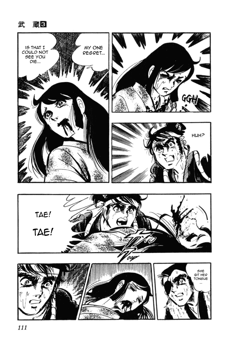 Musashi (MOTOMIYA Hiroshi) Chapter 3.7 page 30 - Vol.3 Chapter 7: Two-Sword Tactics