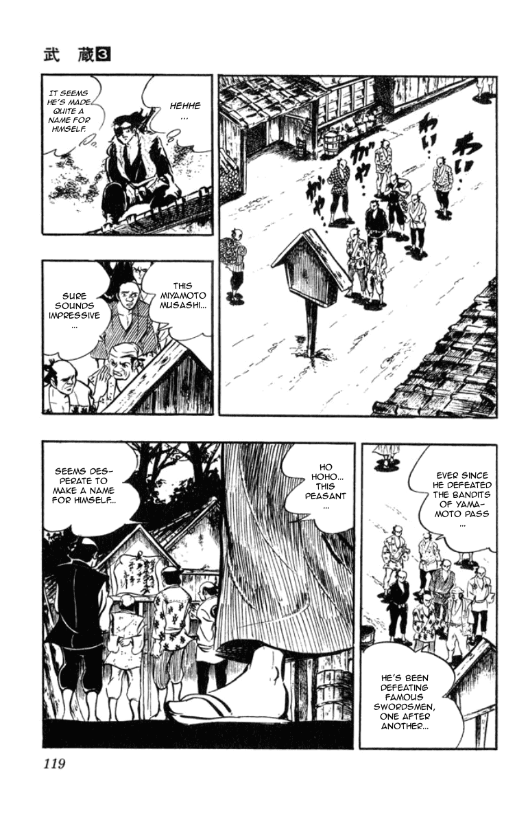 Musashi (MOTOMIYA Hiroshi) Chapter 3.7 page 37 - Vol.3 Chapter 7: Two-Sword Tactics