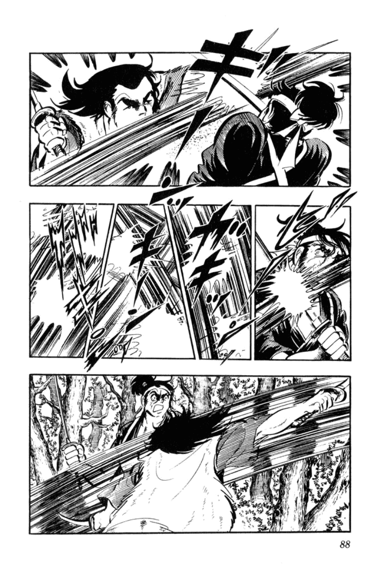 Musashi (MOTOMIYA Hiroshi) Chapter 3.7 page 8 - Vol.3 Chapter 7: Two-Sword Tactics