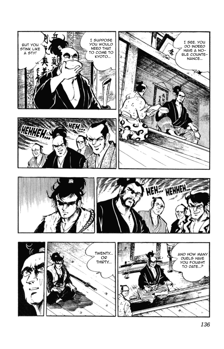 Musashi (MOTOMIYA Hiroshi) Chapter 3.8 page 12 - Vol.3 Chapter 8: The Yoshioka Fire Brigade