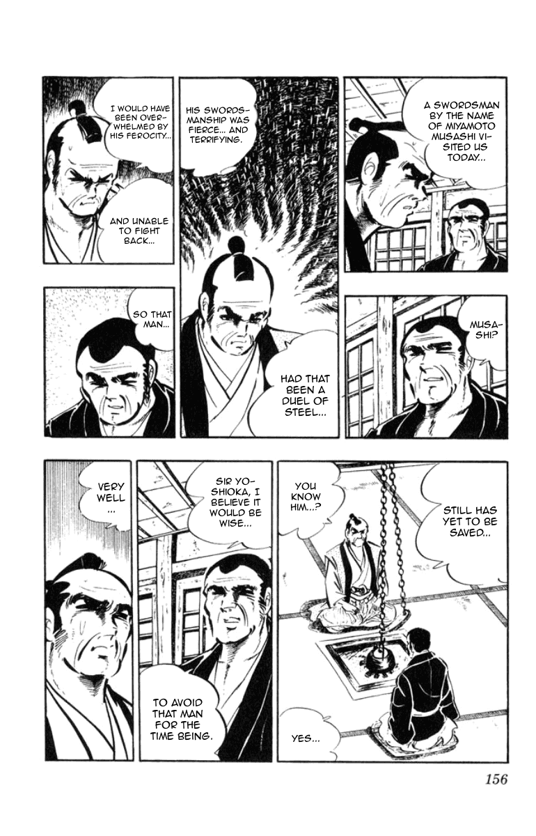 Musashi (MOTOMIYA Hiroshi) Chapter 3.8 page 32 - Vol.3 Chapter 8: The Yoshioka Fire Brigade