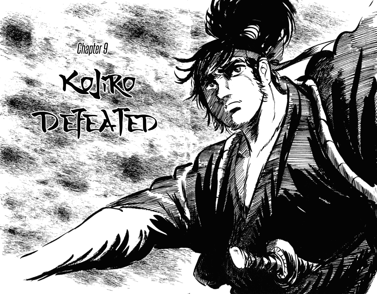 Musashi (MOTOMIYA Hiroshi) Chapter 3.9 page 1 - Vol.3 Chapter 9: Kojiro Defeated [END]