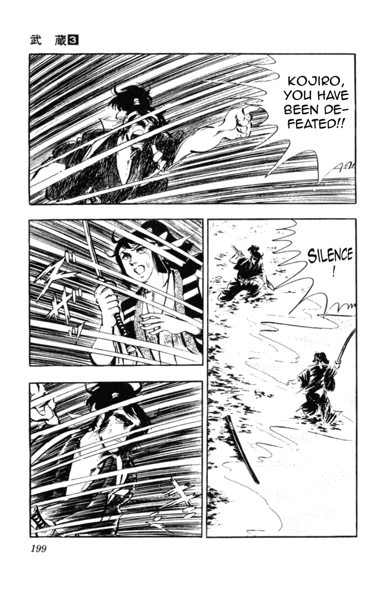 Musashi (MOTOMIYA Hiroshi) Chapter 3.9 page 12 - Vol.3 Chapter 9: Kojiro Defeated [END]