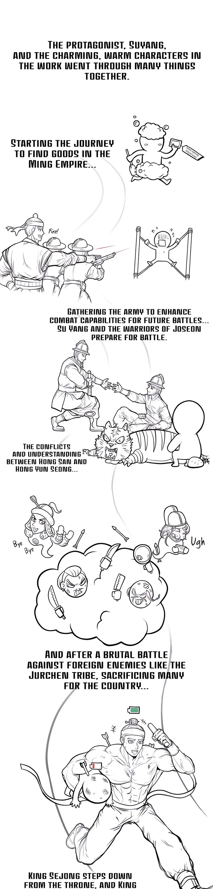 Muscle Joseon Chapter 57.5 page 3 - Chapter 57.5 : Season End Review