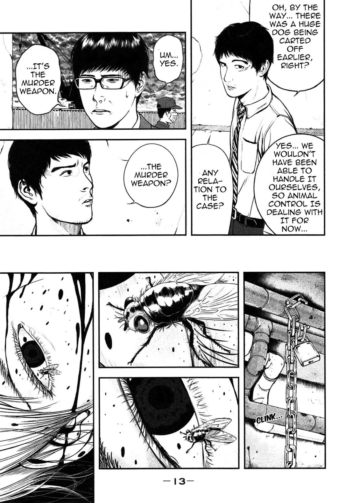 Museum Chapter 1 page 11 - Chapter 1: Punishment: Dog Food