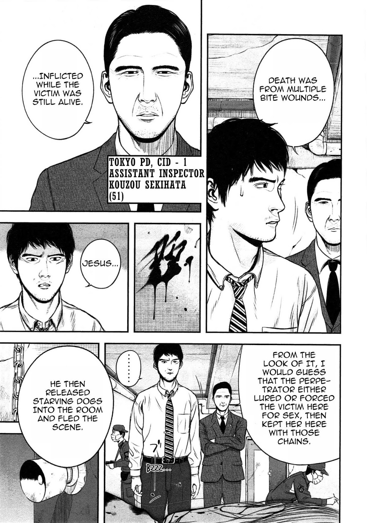 Museum Chapter 1 page 13 - Chapter 1: Punishment: Dog Food
