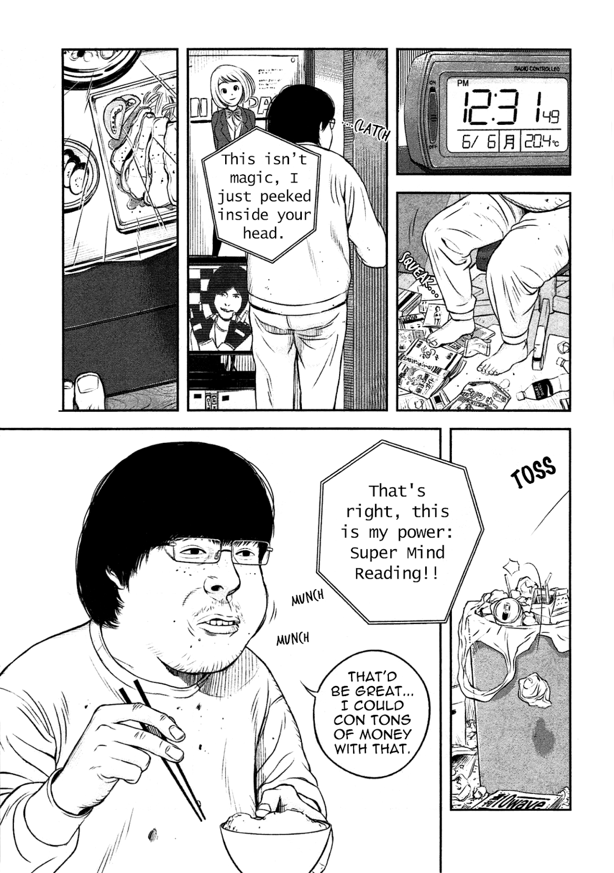 Museum Chapter 1 page 17 - Chapter 1: Punishment: Dog Food
