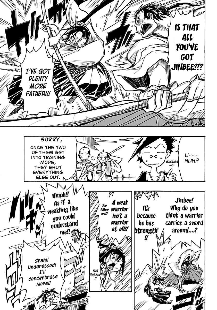 Mushibugyo Chapter 1 page 10 - Chapter 1: Tsukishima Jinbee on Duty!!
