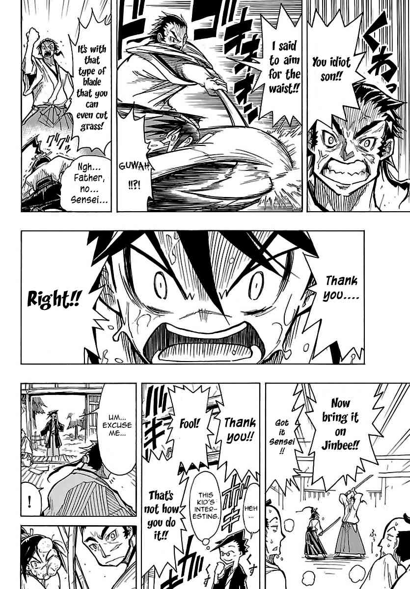 Mushibugyo Chapter 1 page 9 - Chapter 1: Tsukishima Jinbee on Duty!!