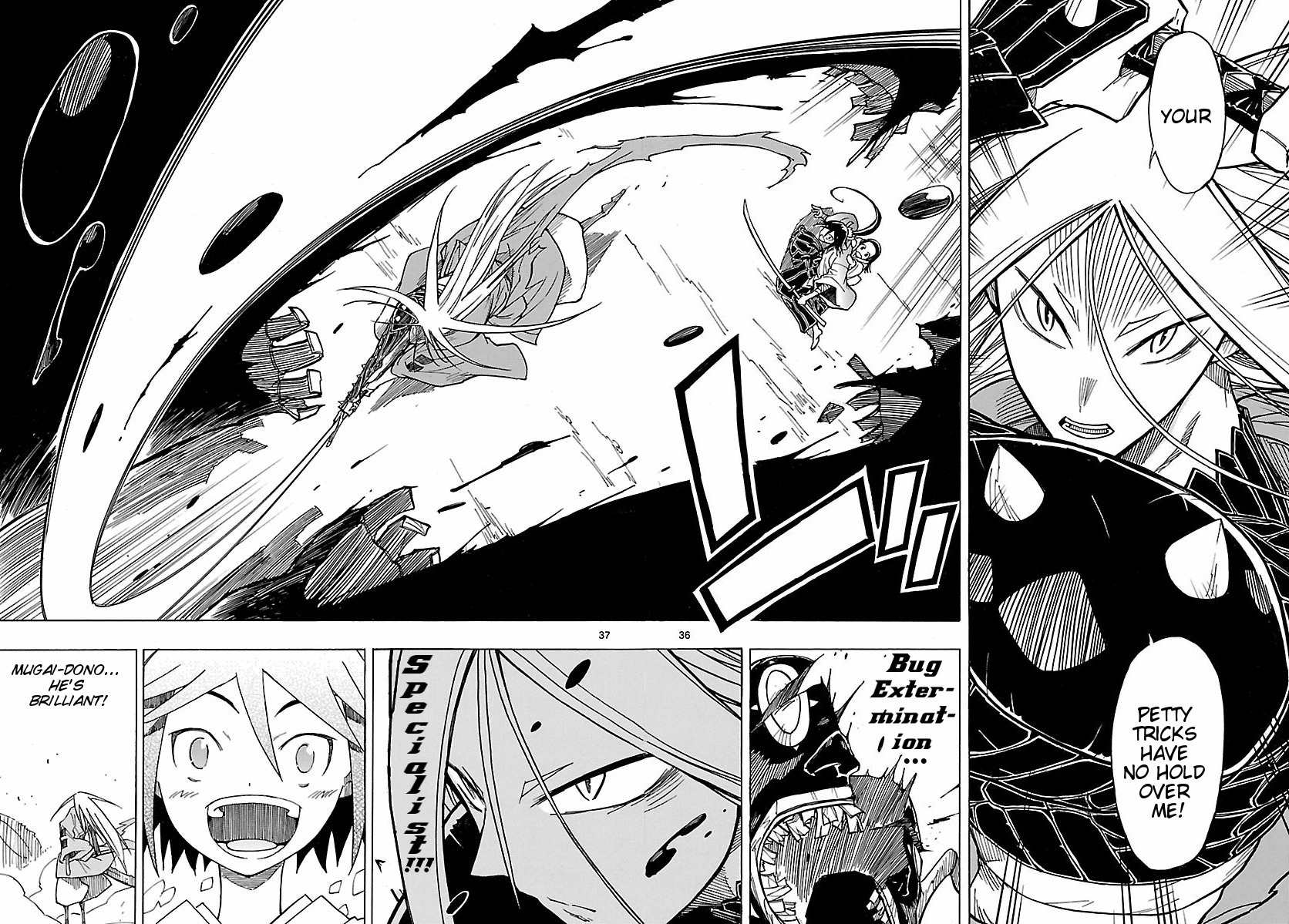 Mushibugyo Chapter 2 page 36 - Chapter 2: The Specialists