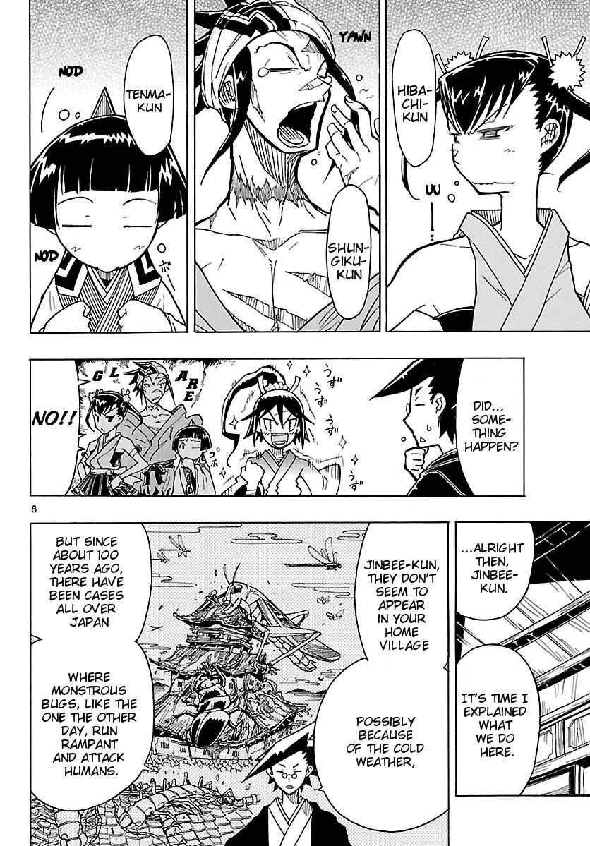 Mushibugyo Chapter 2 page 8 - Chapter 2: The Specialists