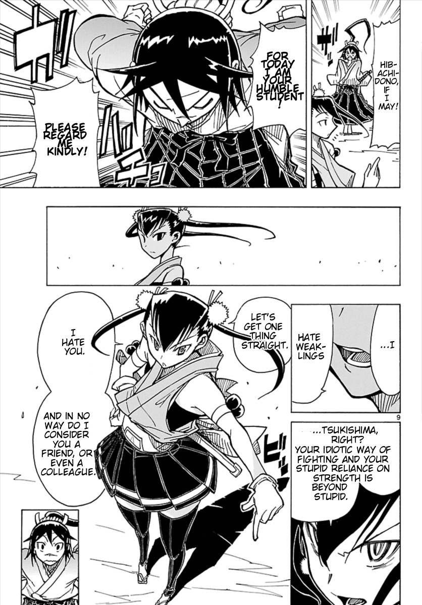 Mushibugyo Chapter 3 page 10 - Chapter 3: Hibachi and Jinbee