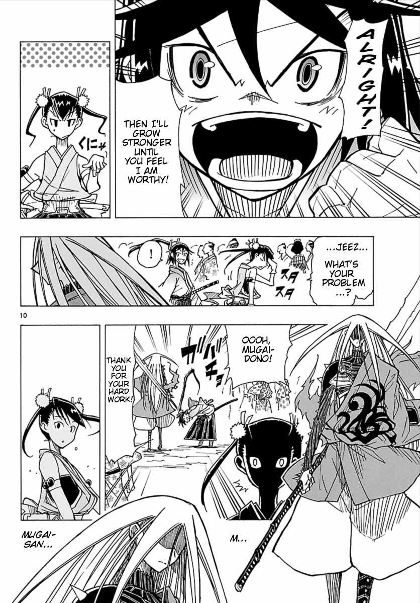Mushibugyo Chapter 3 page 11 - Chapter 3: Hibachi and Jinbee