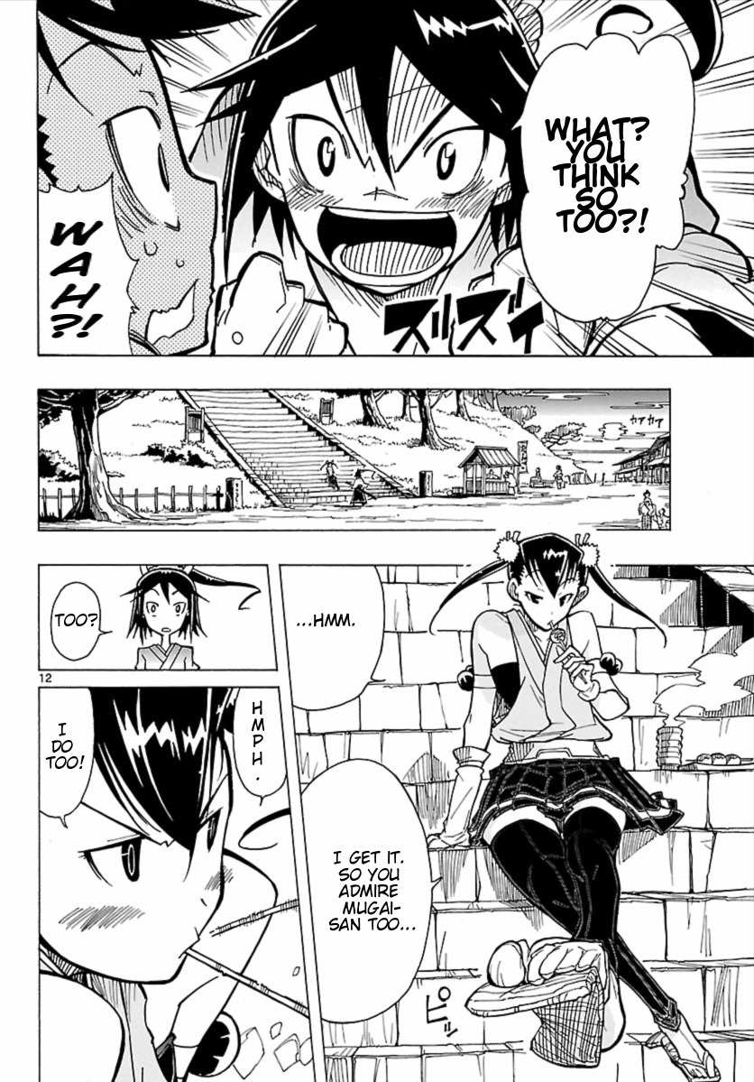 Mushibugyo Chapter 3 page 13 - Chapter 3: Hibachi and Jinbee