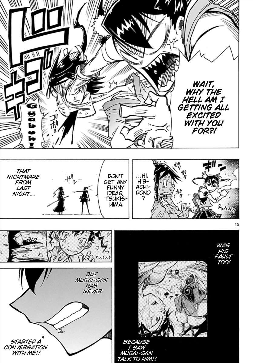 Mushibugyo Chapter 3 page 16 - Chapter 3: Hibachi and Jinbee