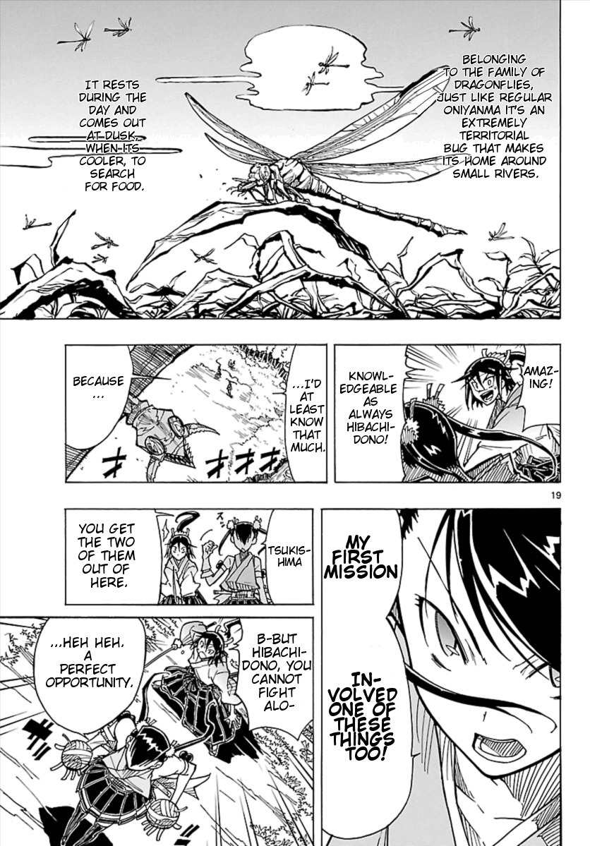 Mushibugyo Chapter 3 page 20 - Chapter 3: Hibachi and Jinbee