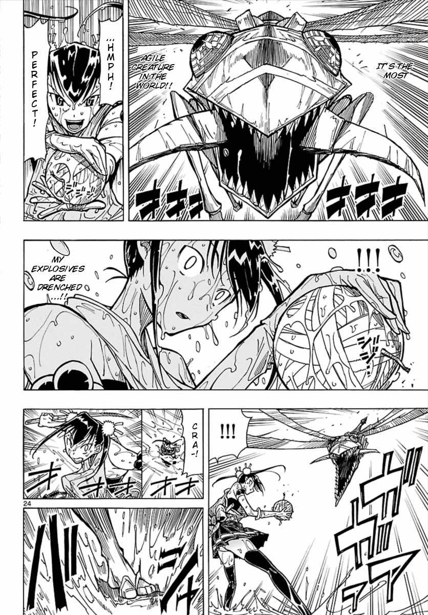 Mushibugyo Chapter 3 page 25 - Chapter 3: Hibachi and Jinbee