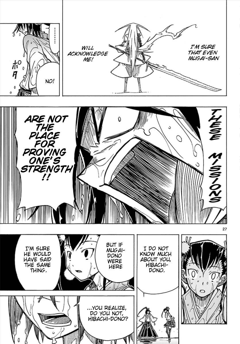 Mushibugyo Chapter 3 page 28 - Chapter 3: Hibachi and Jinbee