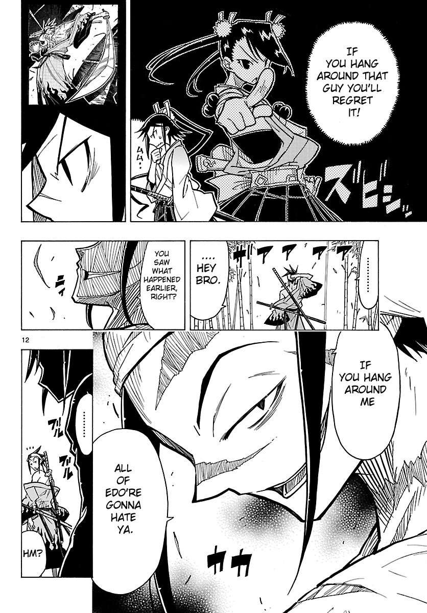 Mushibugyo Chapter 4 page 13 - Chapter 4: Jinbee and Shungiku