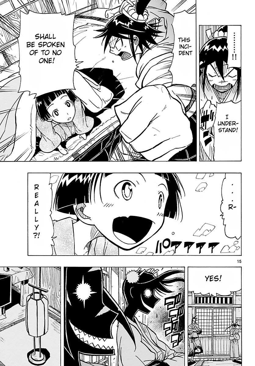 Mushibugyo Chapter 5 page 15 - Chapter 5: Tenma and Jinbee