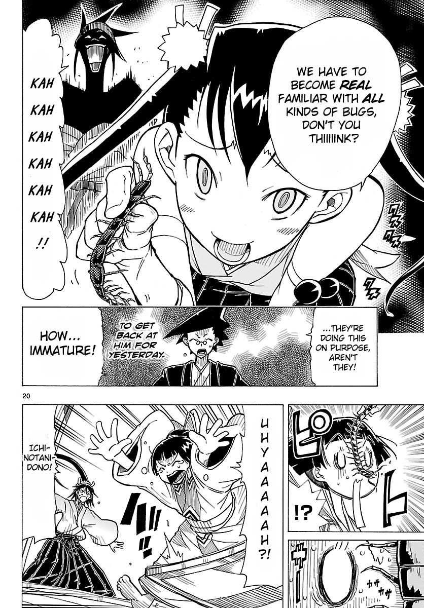Mushibugyo Chapter 5 page 20 - Chapter 5: Tenma and Jinbee