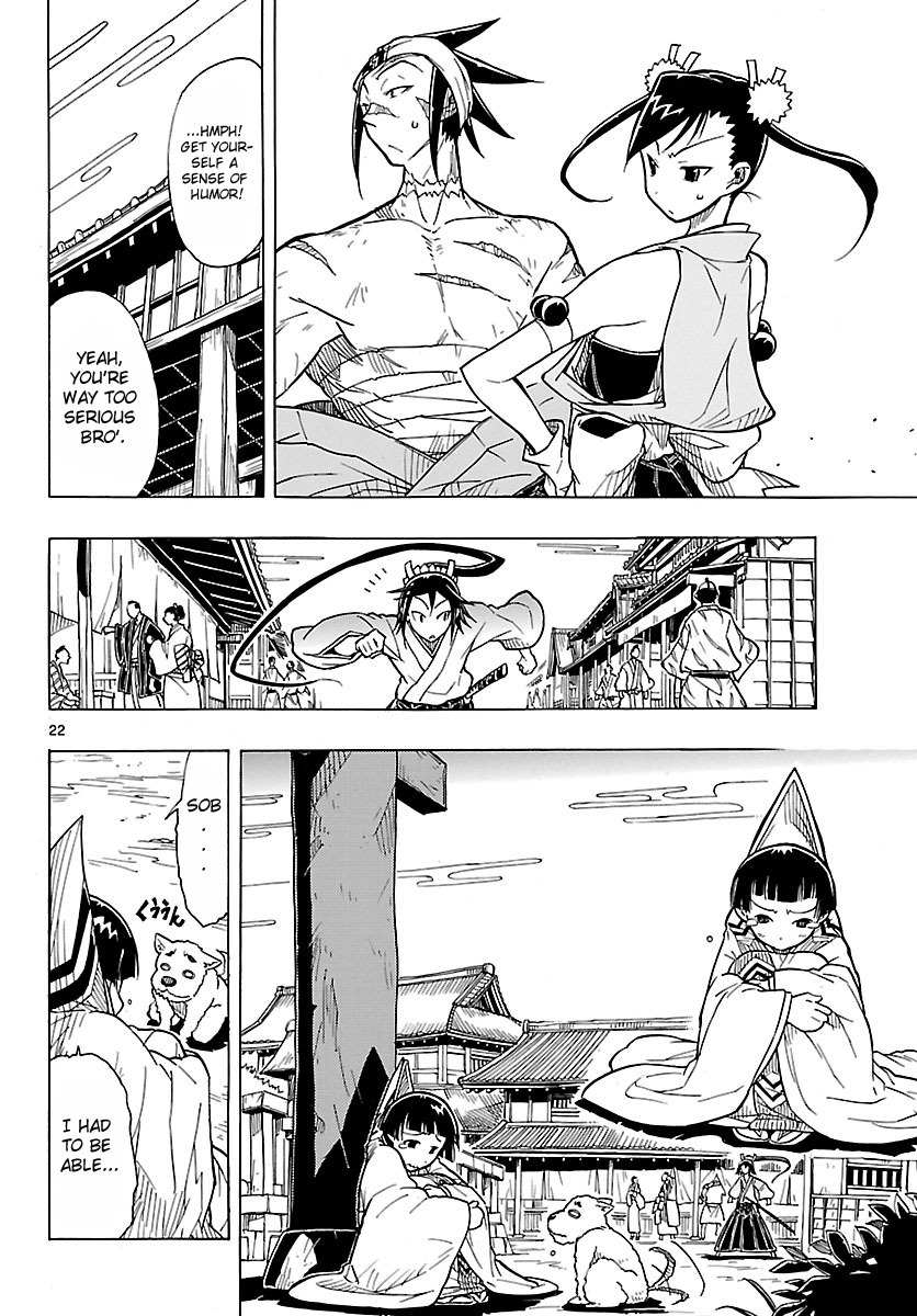 Mushibugyo Chapter 5 page 22 - Chapter 5: Tenma and Jinbee