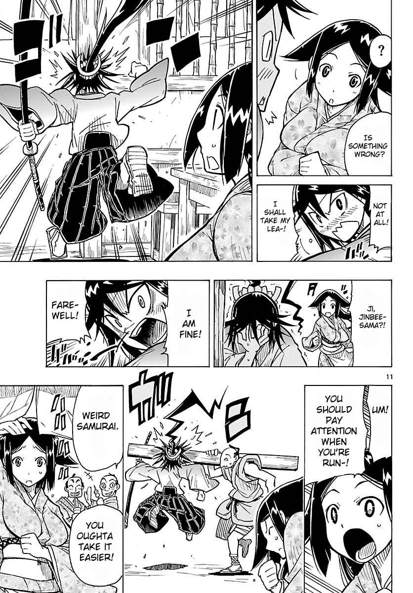 Mushibugyo Chapter 6 page 11 - Chapter 6: Mugai and Jinbee (Part 1)