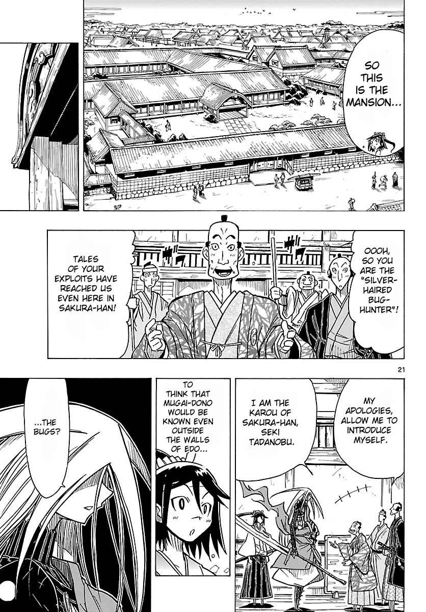 Mushibugyo Chapter 6 page 21 - Chapter 6: Mugai and Jinbee (Part 1)