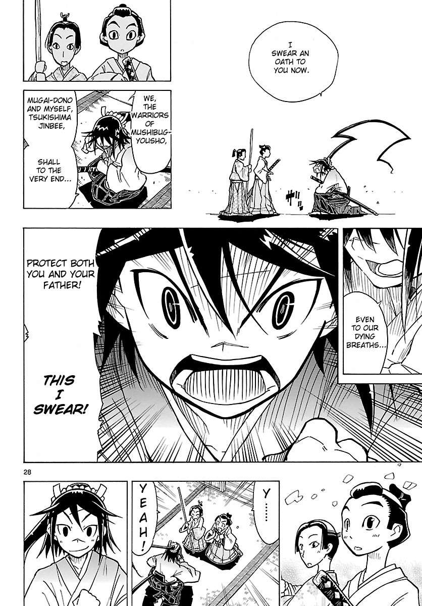 Mushibugyo Chapter 6 page 28 - Chapter 6: Mugai and Jinbee (Part 1)