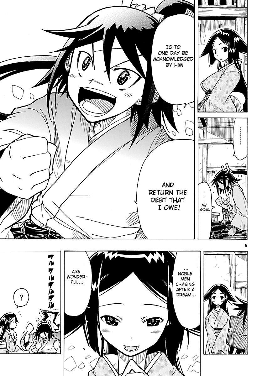 Mushibugyo Chapter 6 page 9 - Chapter 6: Mugai and Jinbee (Part 1)