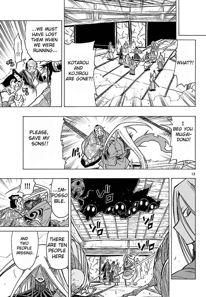 Mushibugyo Chapter 7 page 13 - Chapter 7: Mugai and Jinbee (Part 2)