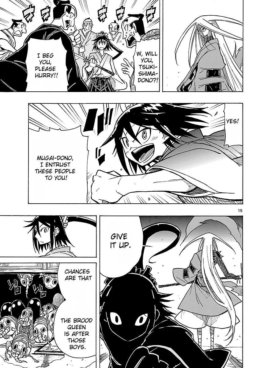 Mushibugyo Chapter 7 page 15 - Chapter 7: Mugai and Jinbee (Part 2)