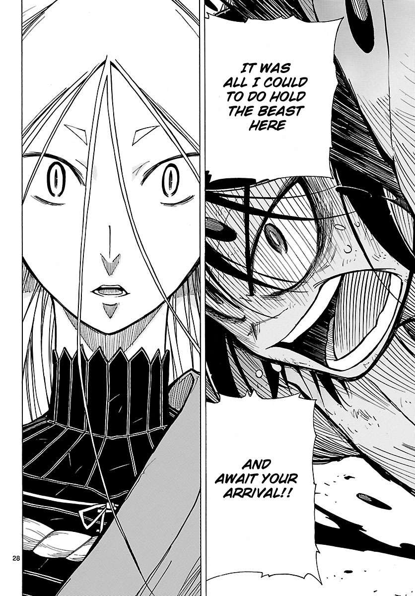 Mushibugyo Chapter 7 page 28 - Chapter 7: Mugai and Jinbee (Part 2)