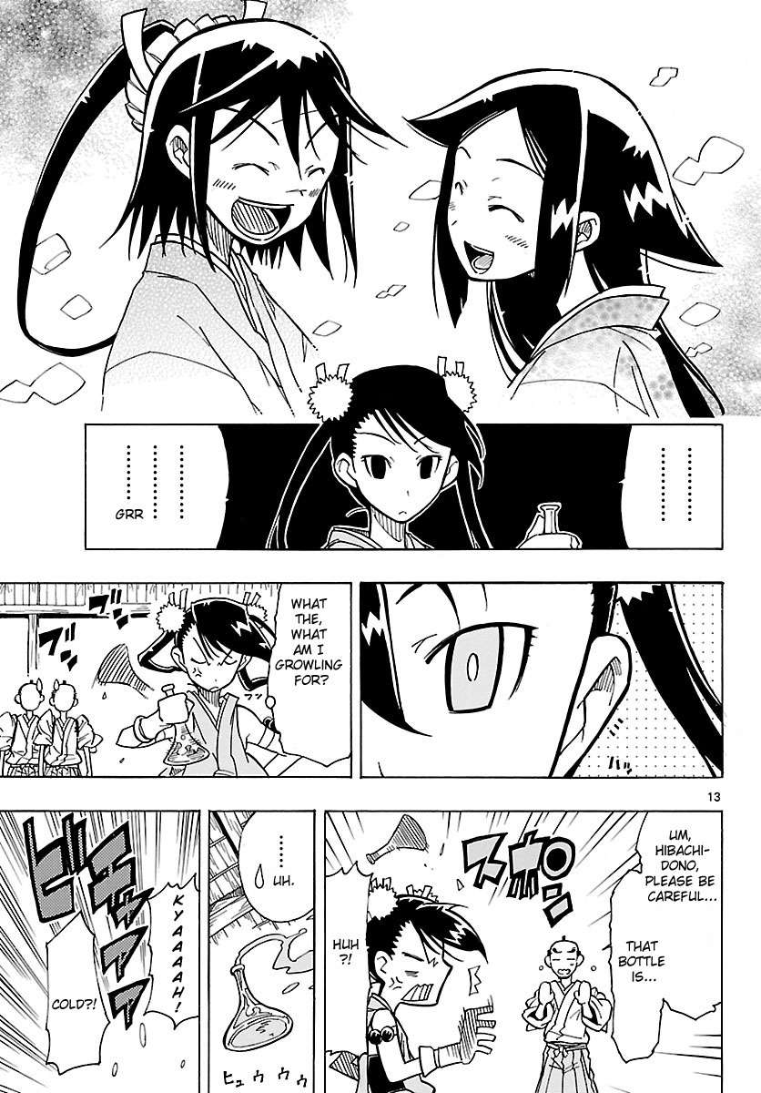 Mushibugyo Chapter 8 page 13 - Chapter 8: Haru's Chaotic Visit