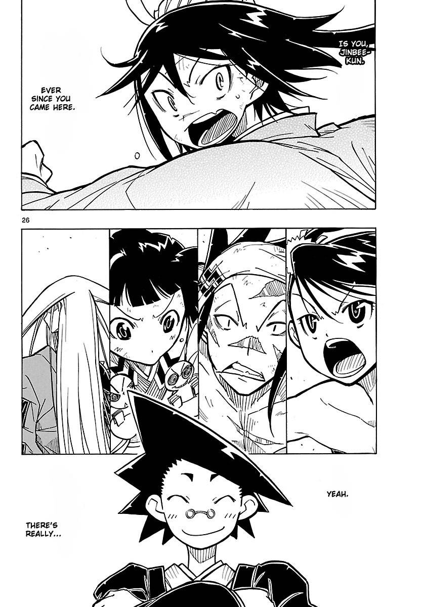 Mushibugyo Chapter 8 page 26 - Chapter 8: Haru's Chaotic Visit