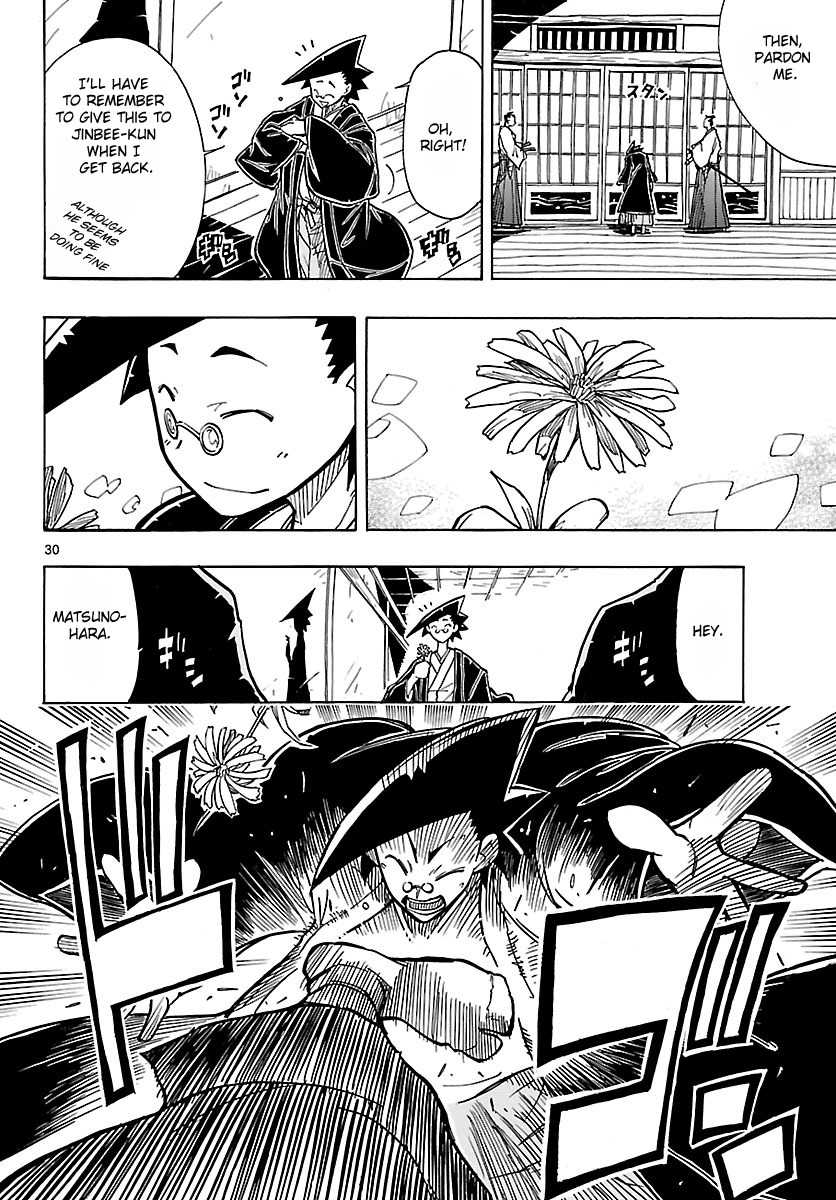 Mushibugyo Chapter 8 page 30 - Chapter 8: Haru's Chaotic Visit