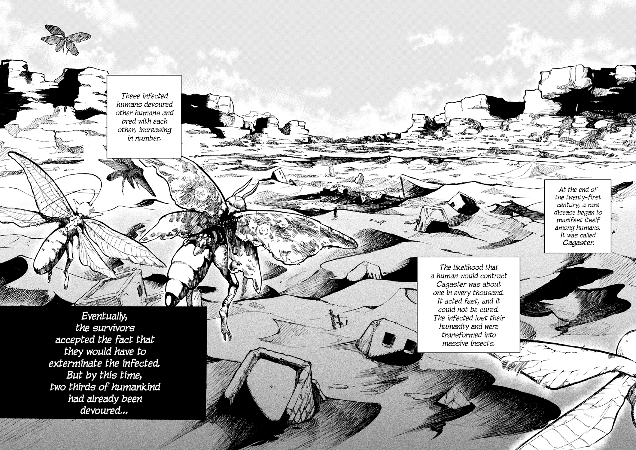 Mushikago no Cagaster Chapter 1 page 8 - Chapter 1