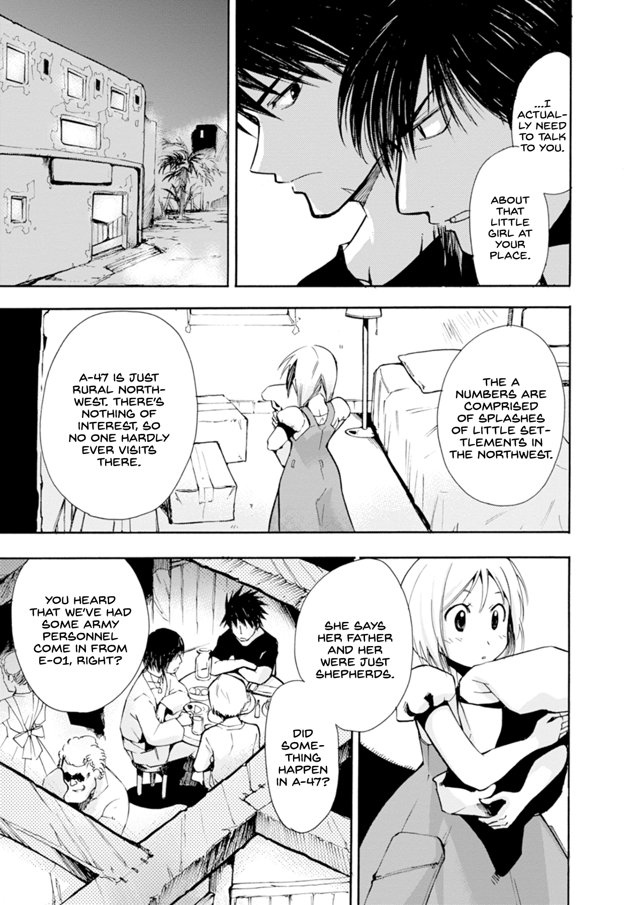 Mushikago no Cagaster Chapter 12 page 35 - Chapter 12