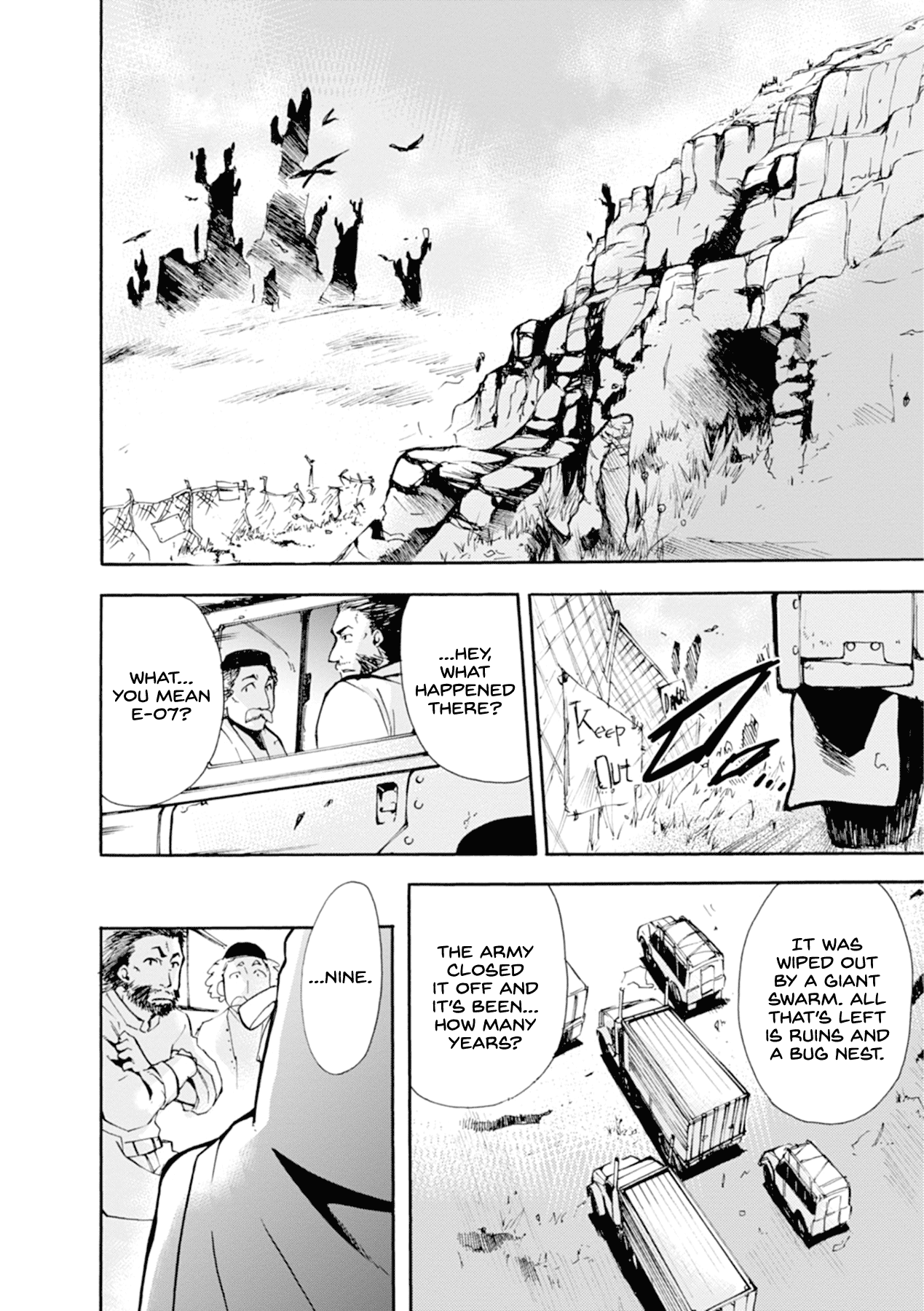 Mushikago no Cagaster Chapter 12 page 8 - Chapter 12