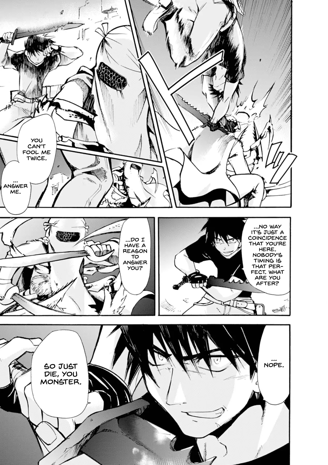 Mushikago no Cagaster Chapter 13 page 28 - Chapter 13
