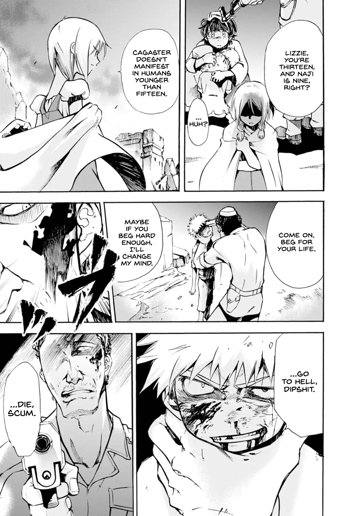 Mushikago no Cagaster Chapter 13 page 39 - Chapter 13