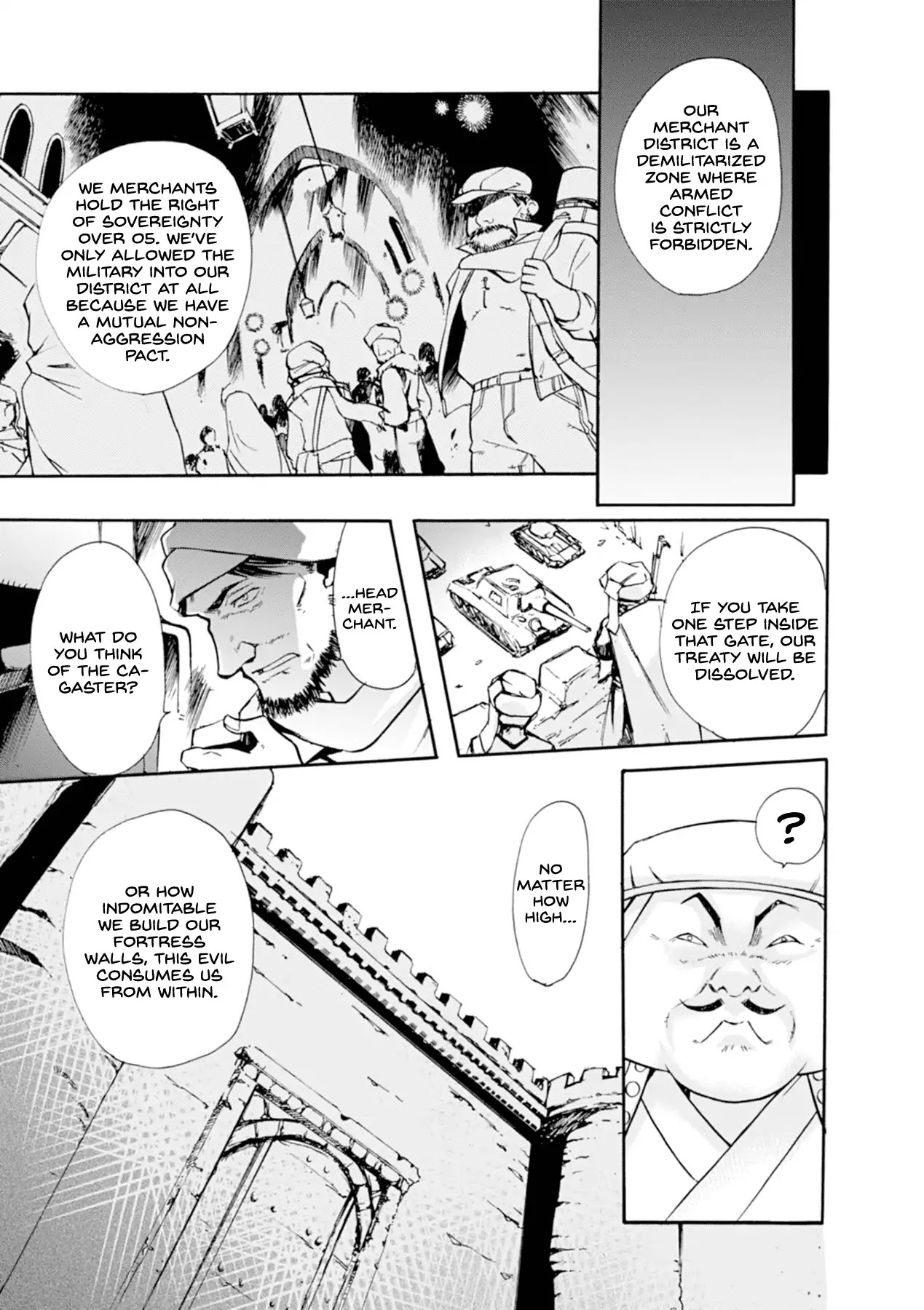Mushikago no Cagaster Chapter 14 page 10 - Chapter 14