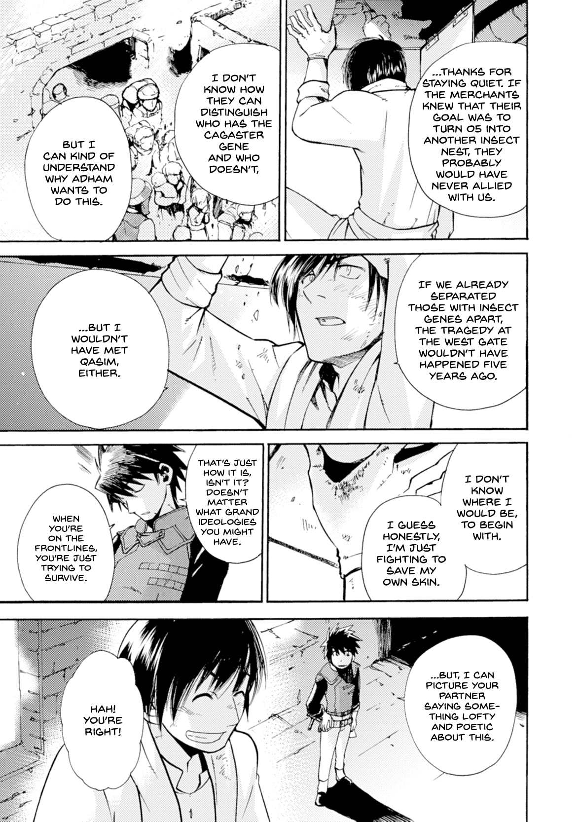 Mushikago no Cagaster Chapter 16 page 31 - Chapter 16