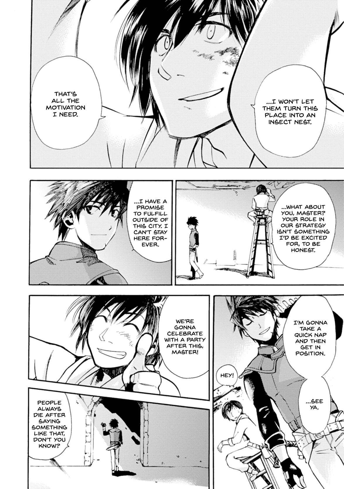 Mushikago no Cagaster Chapter 16 page 32 - Chapter 16