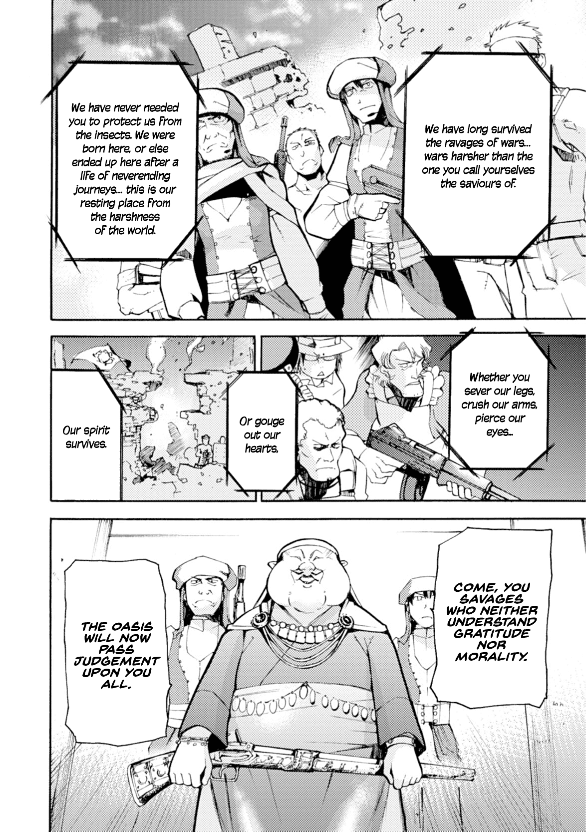 Mushikago no Cagaster Chapter 16 page 38 - Chapter 16