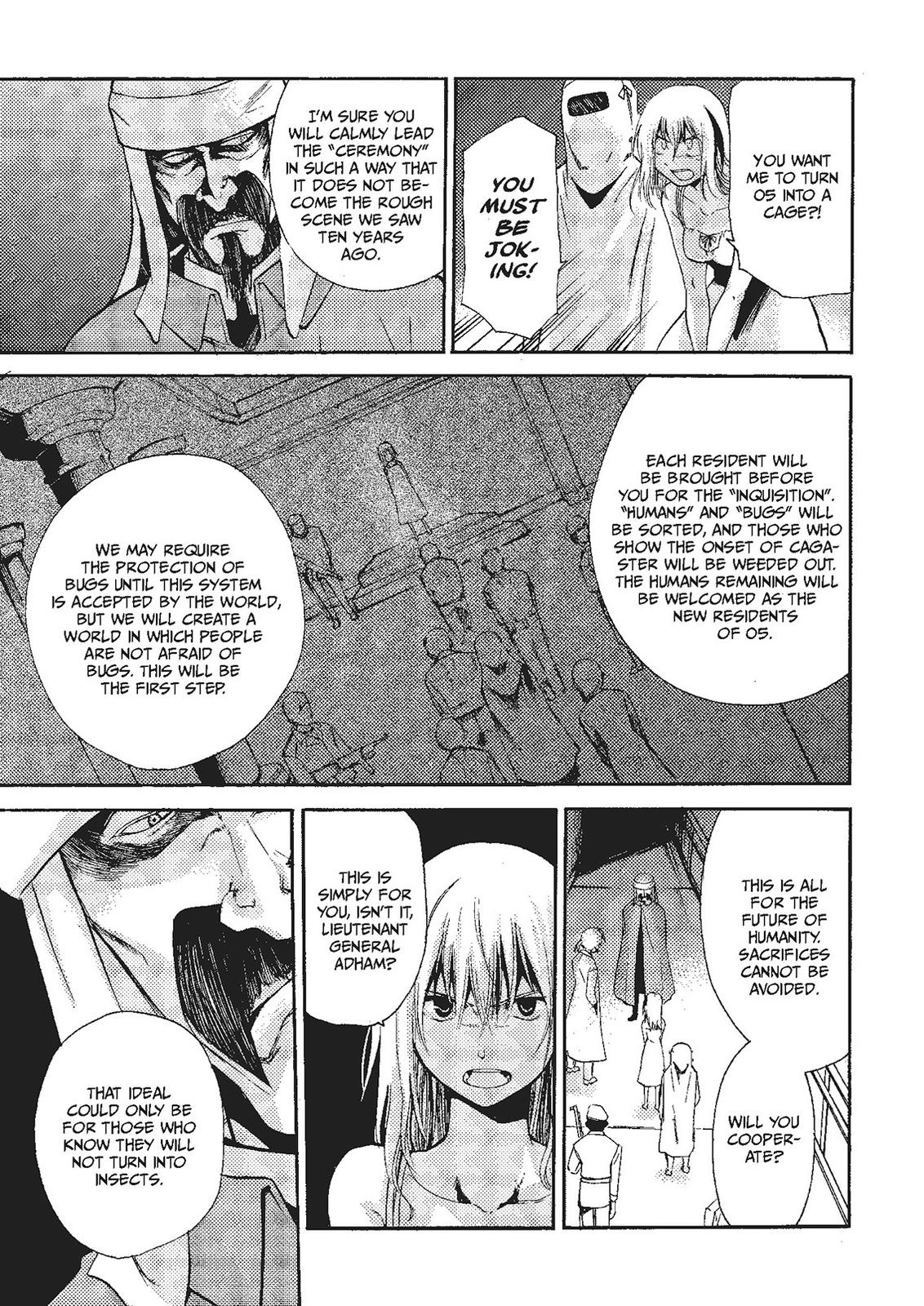 Mushikago no Cagaster Chapter 17 page 21 - Chapter 17