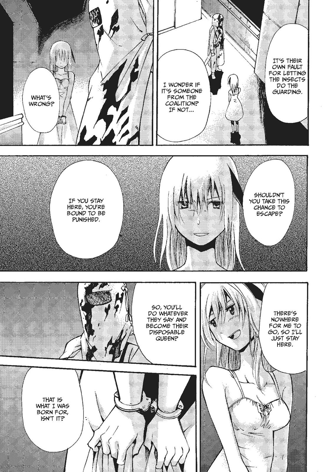 Mushikago no Cagaster Chapter 17 page 55 - Chapter 17