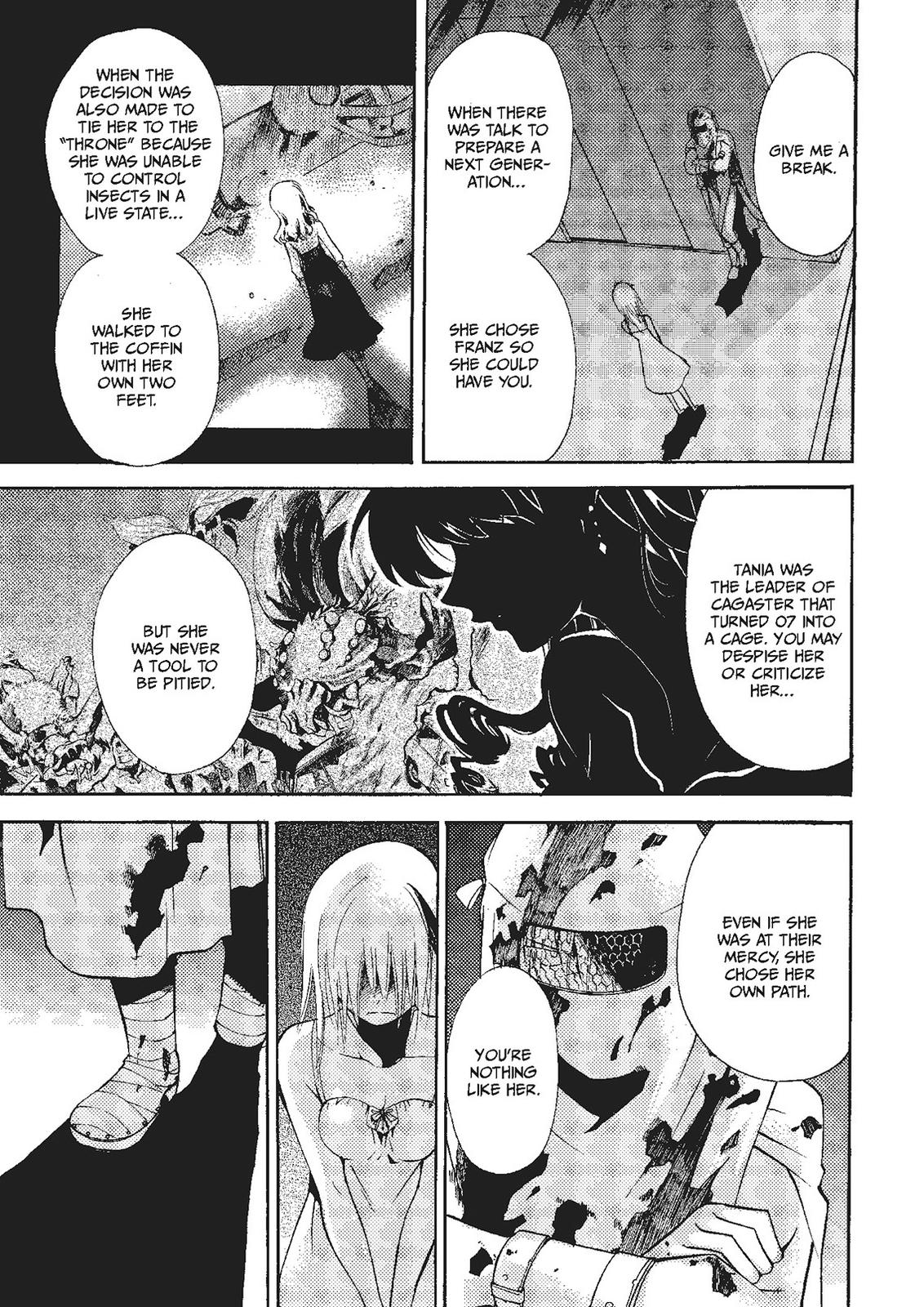 Mushikago no Cagaster Chapter 17 page 57 - Chapter 17